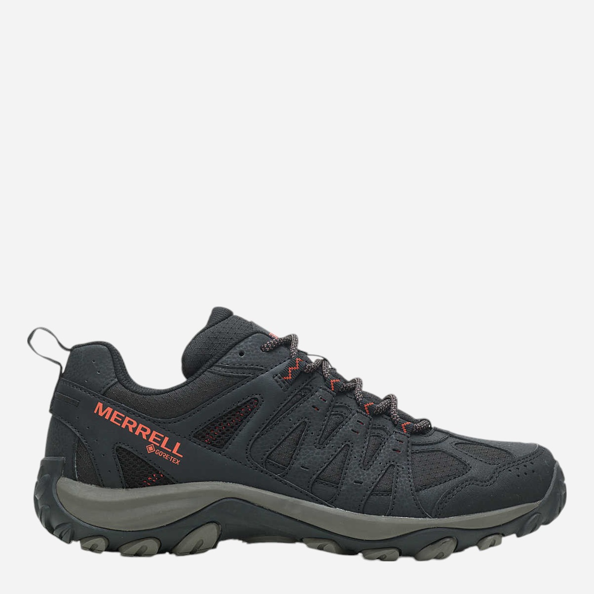 Акція на Чоловічі кросівки для трекінгу з Gore-Tex Merrell Accentor 3 Sport Gtx J036741 42 (8.5US/8UK) 26.5 см Чорний/Помаранчевий від Rozetka