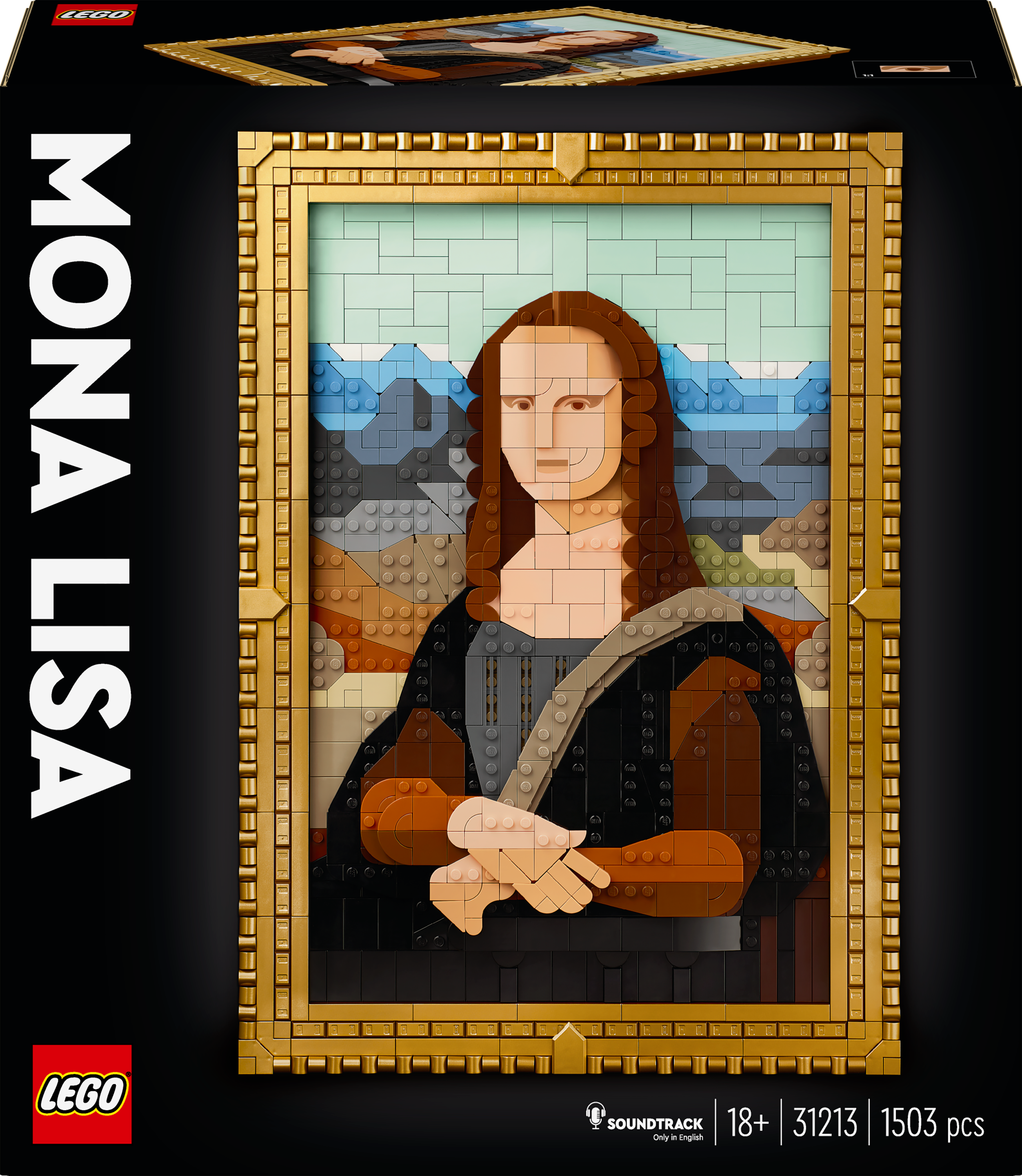 Конструктор LEGO Art Мона Лиза 1503 детали (31213) – игрушки с