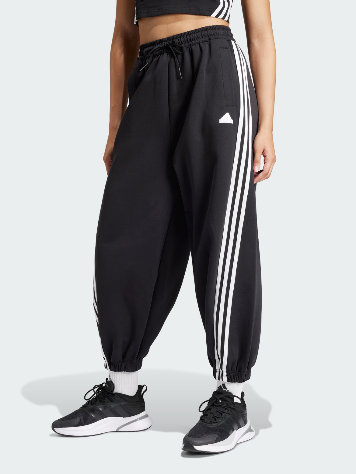 Акція на Спортивні штани жіночі Adidas W Fi 3S Para Pt IV7510 XS Black від Rozetka