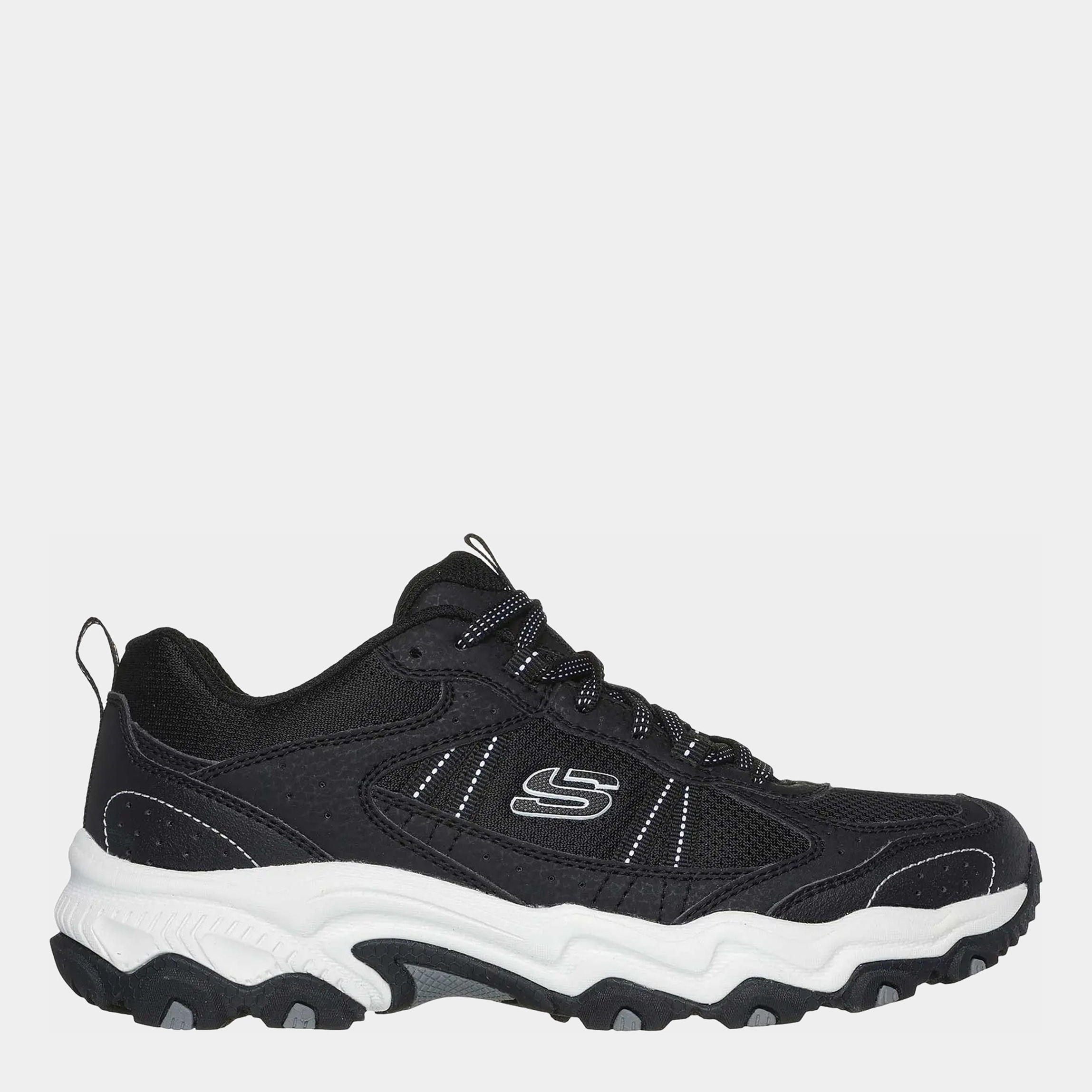 Акція на Жіночі кросівки Skechers 180125 BKW 41 (11US) 28 см Чорні від Rozetka