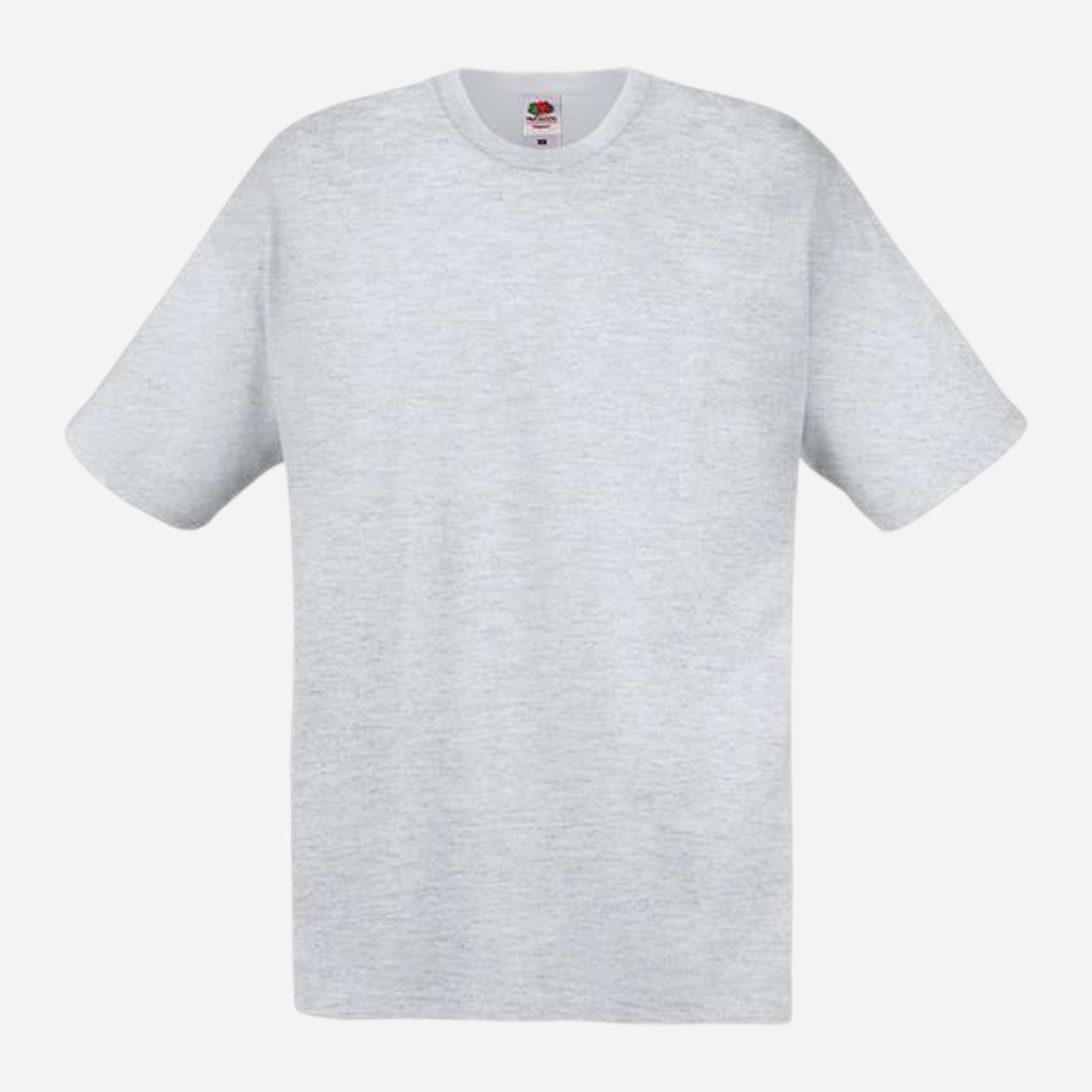 Акція на Футболка бавовняна довга чоловіча Fruit of the loom Original 0610820-94 4XL Сіра від Rozetka