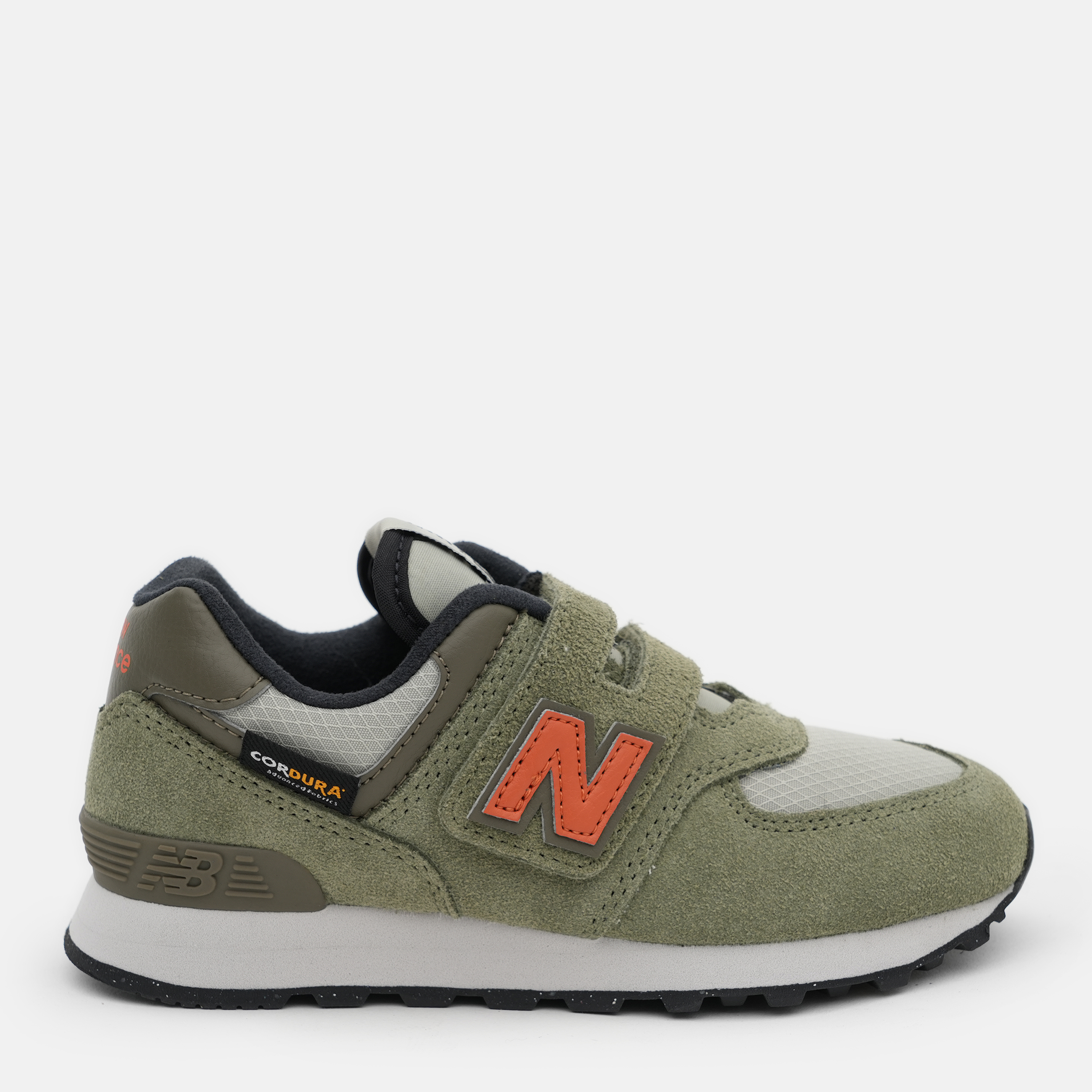 Акція на Підліткові кросівки для хлопчика New Balance 574 PV574SOF 35 (3) Хакі від Rozetka