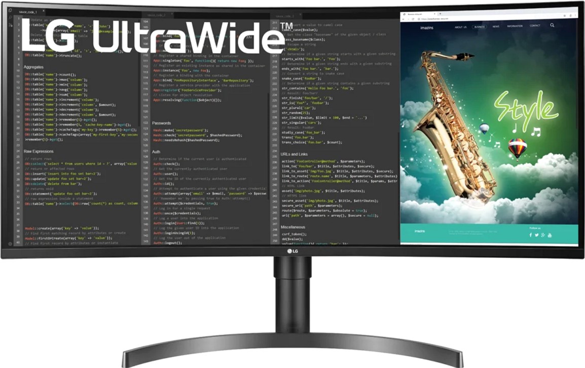 

Монитор 35" LG UltraWide 35WN65C-B