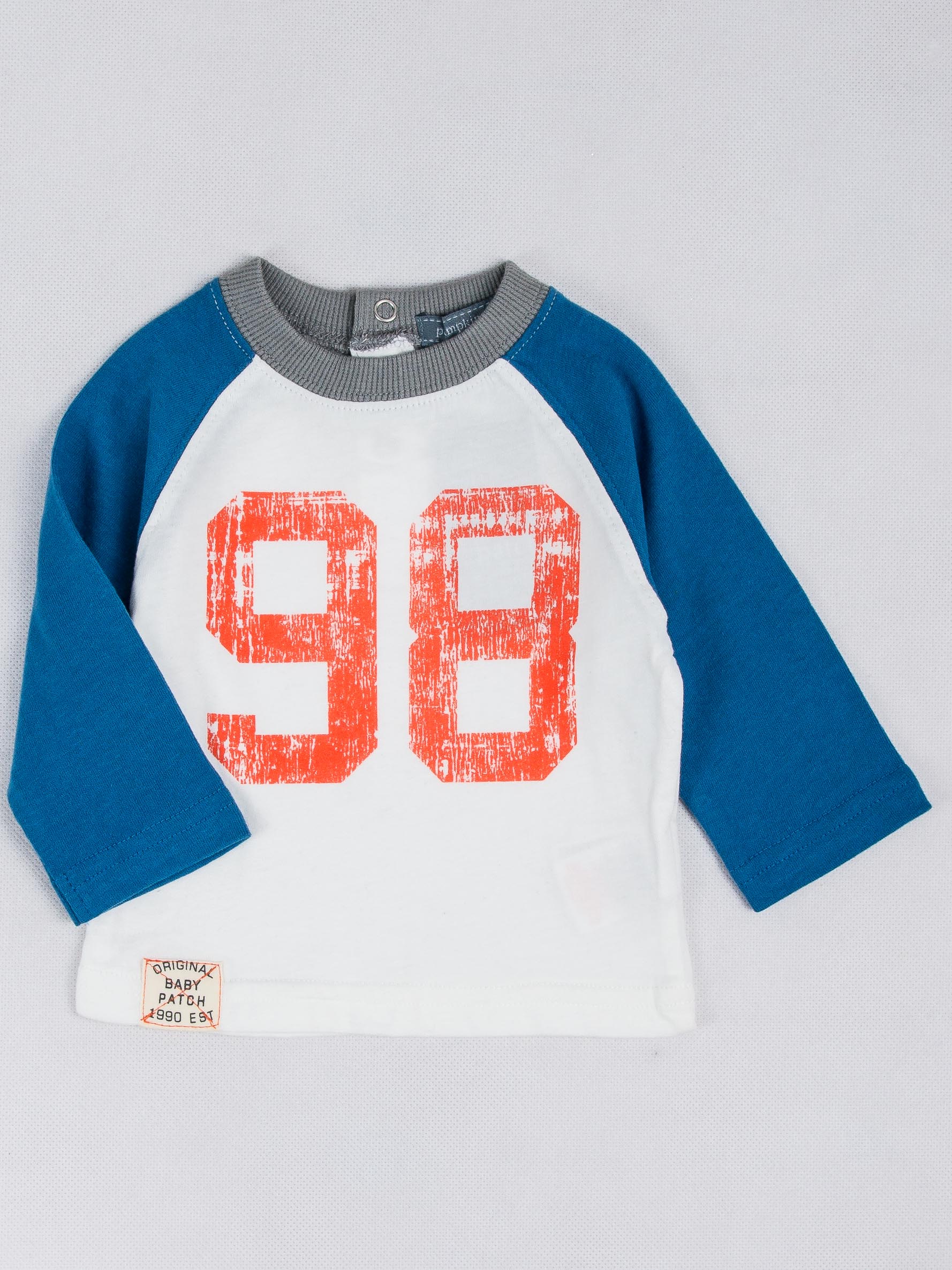 

Лонгслив с цифрами Pumpkin Patch PPL-2305-4 56 cm Белый