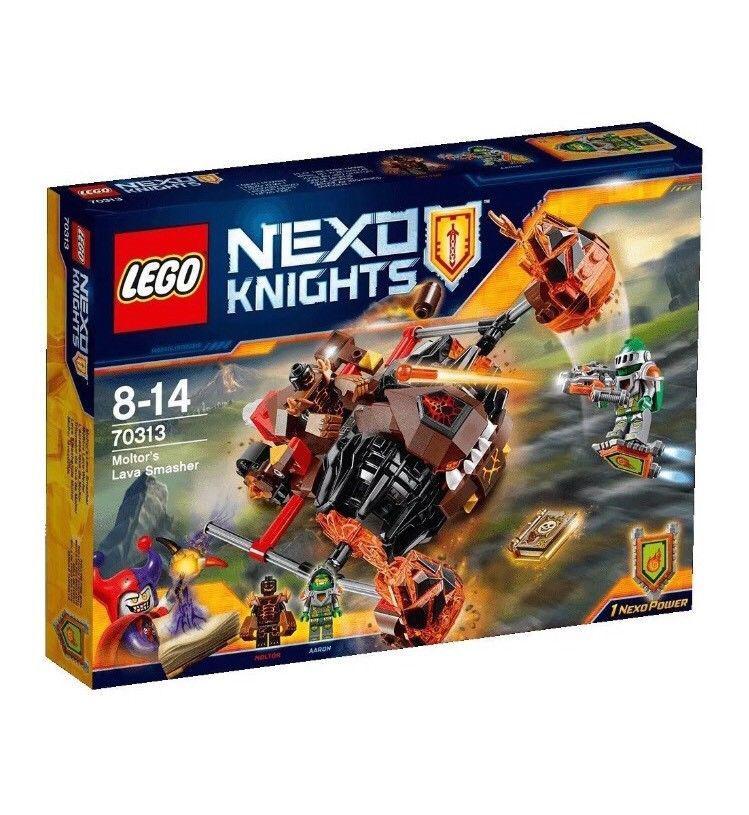 

LEGO Nexo Knights 70313 Moltor's Lava Smasher Лавинный разрушитель Молтора