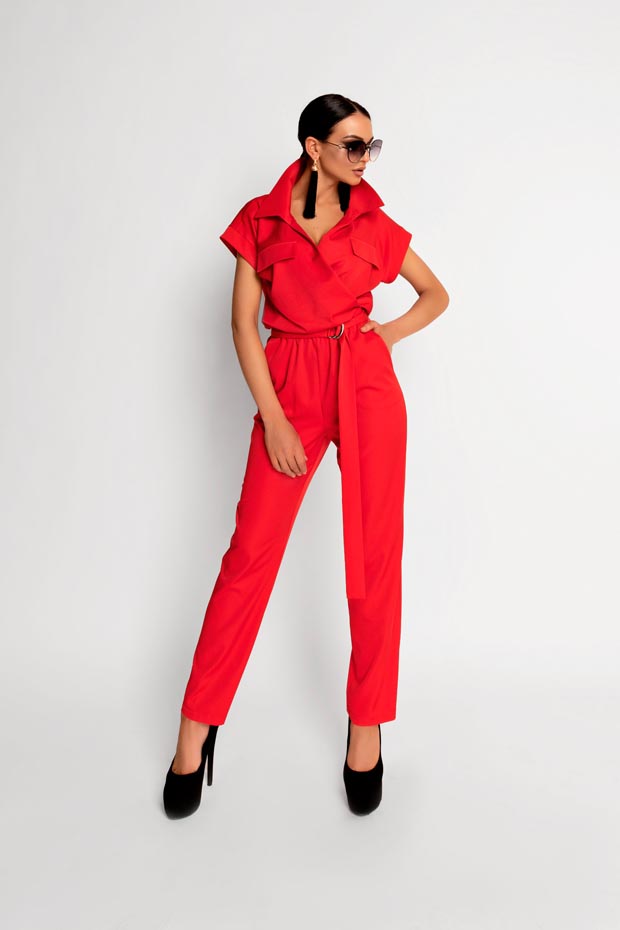 

Комбинезон JADONE FASHION Оливер красный S (Комбинезон Оливер красный)