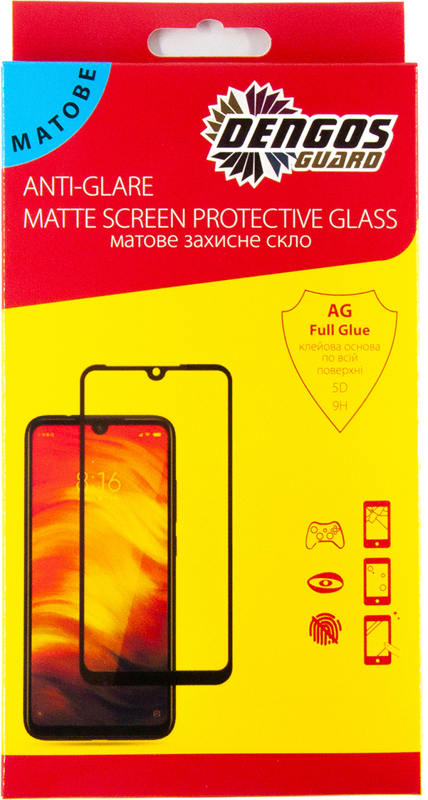 

Защитное стекло DENGOS для Samsung Galaxy A12 Black (TGFG-MATT-34)