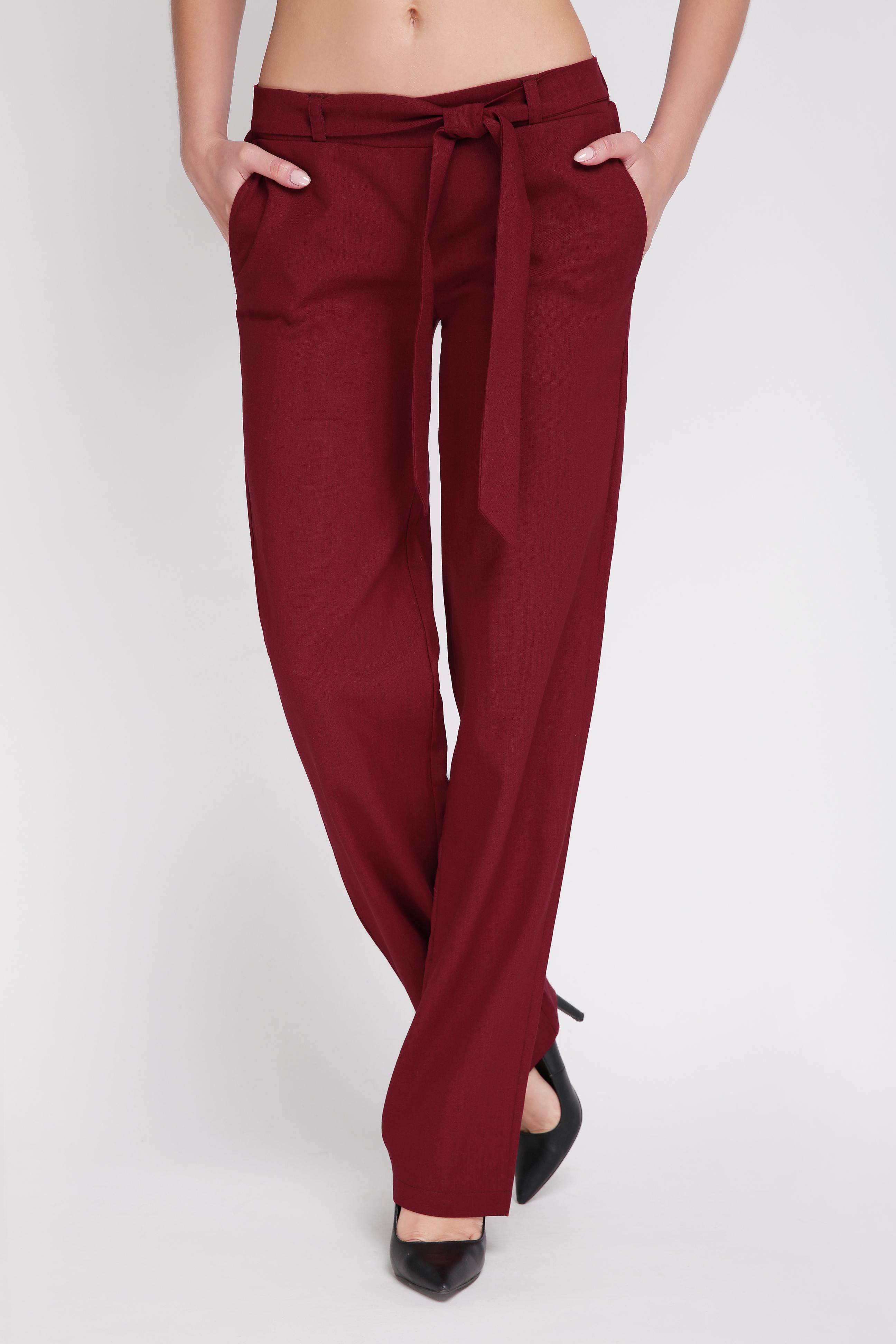 

Брюки ARTSTYLE LEGGINGS SUMMER-TRUBA BRK-287D (бордо) 48 (BRK-287D)