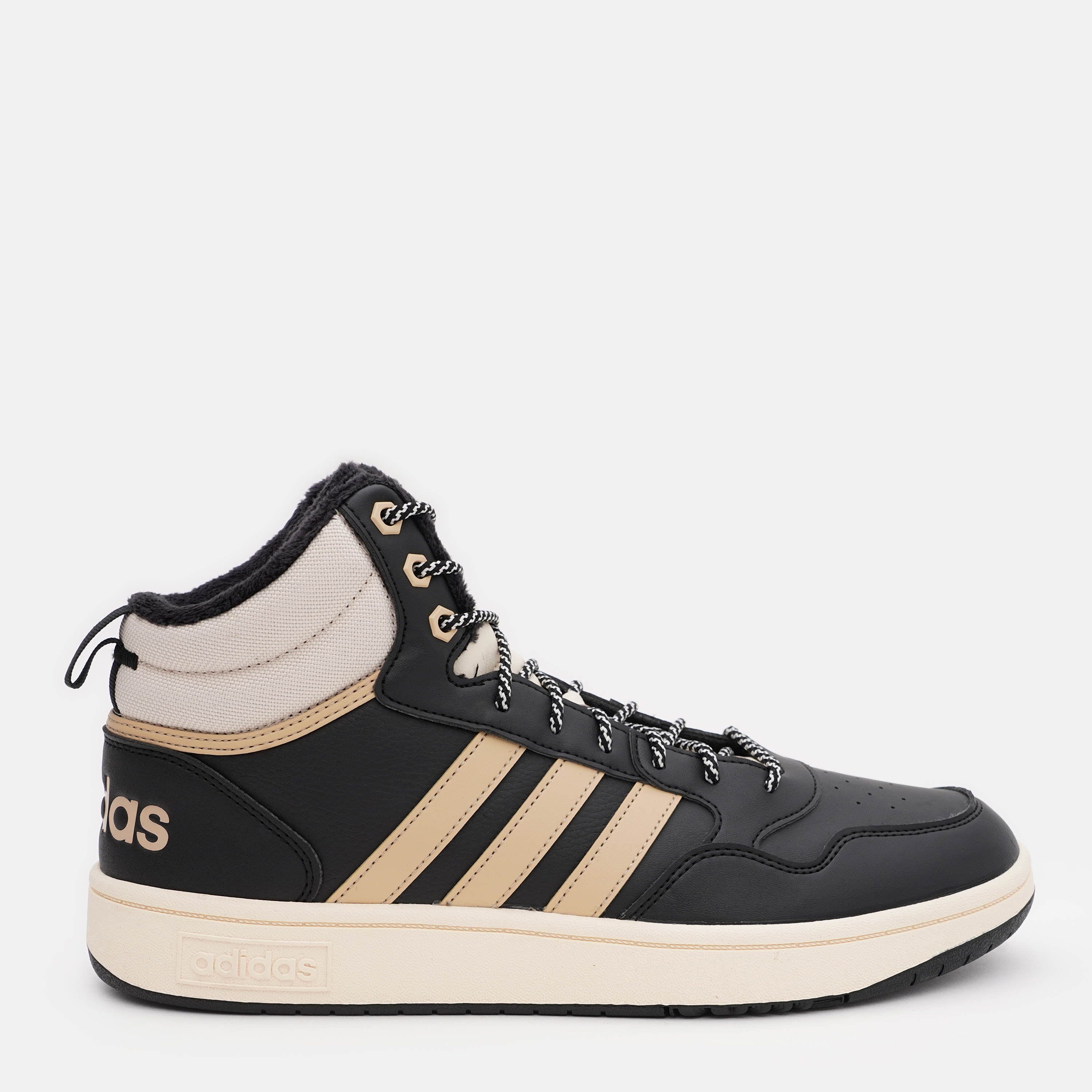 Акція на Чоловічі зимові черевики Adidas Hoops 3.0 Mid Wtr IG7927 42 (8UK) 26.5 см Cblack/Magbei/Wonwhi від Rozetka