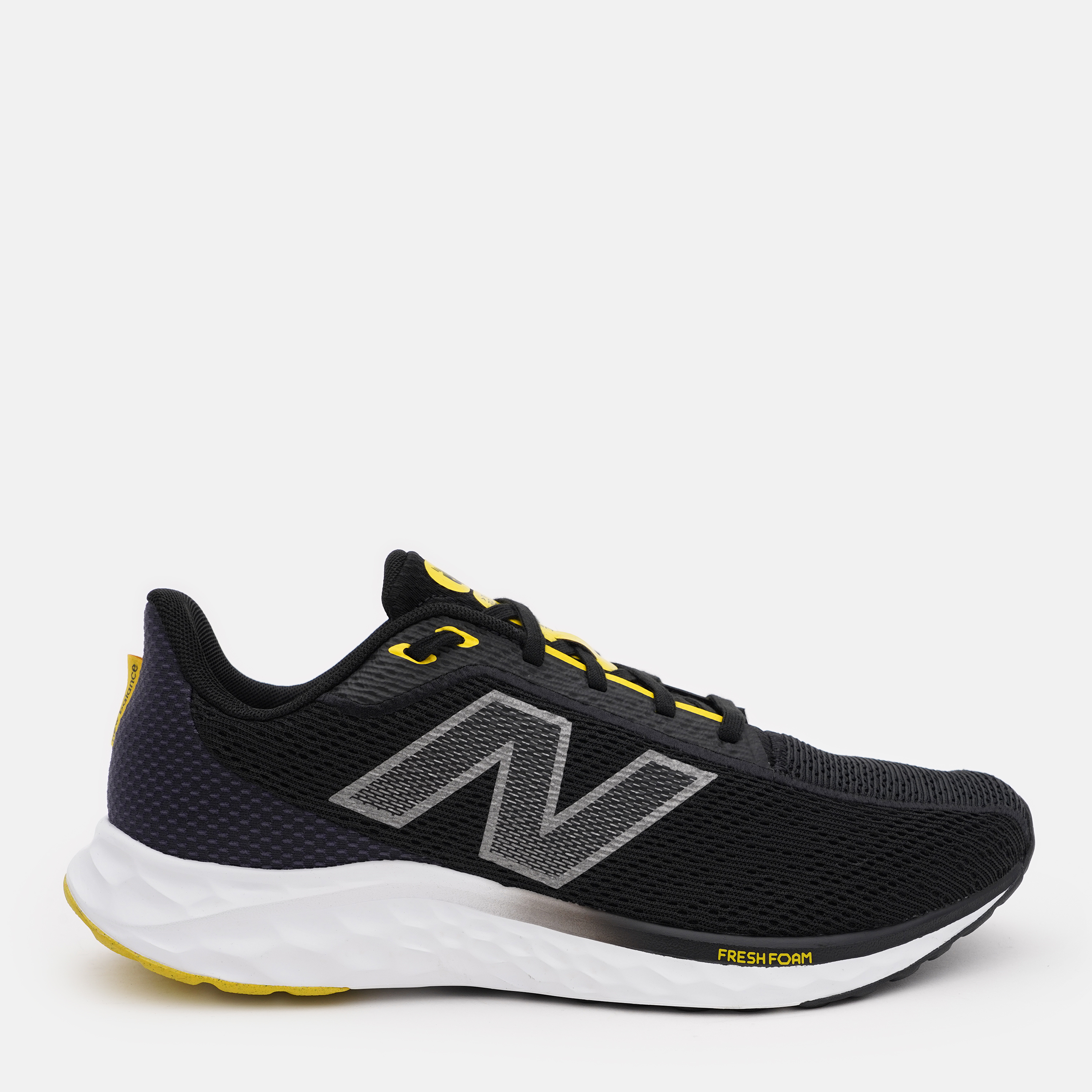 Акція на Чоловічі кросівки для бігу New Balance Arishi MARISYY4 44 (10US) 28 см Чорний/Жовтий від Rozetka