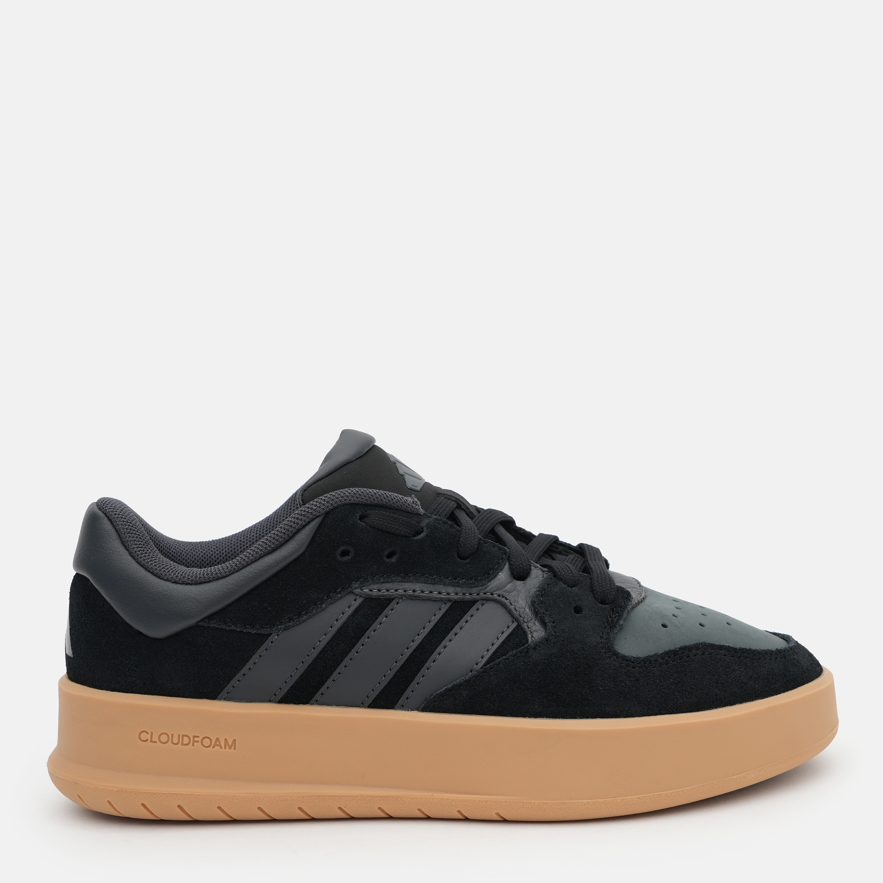 Акція на Чоловічі кеди низькі Adidas Court 24 IH2943 41.5 (7.5UK) 26 см Cblack/Carbon/Greysi від Rozetka