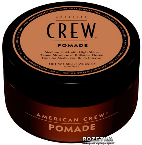 Акция на Помада для стайлинга American Crew Pomade 50 г (738678174067) от Rozetka UA