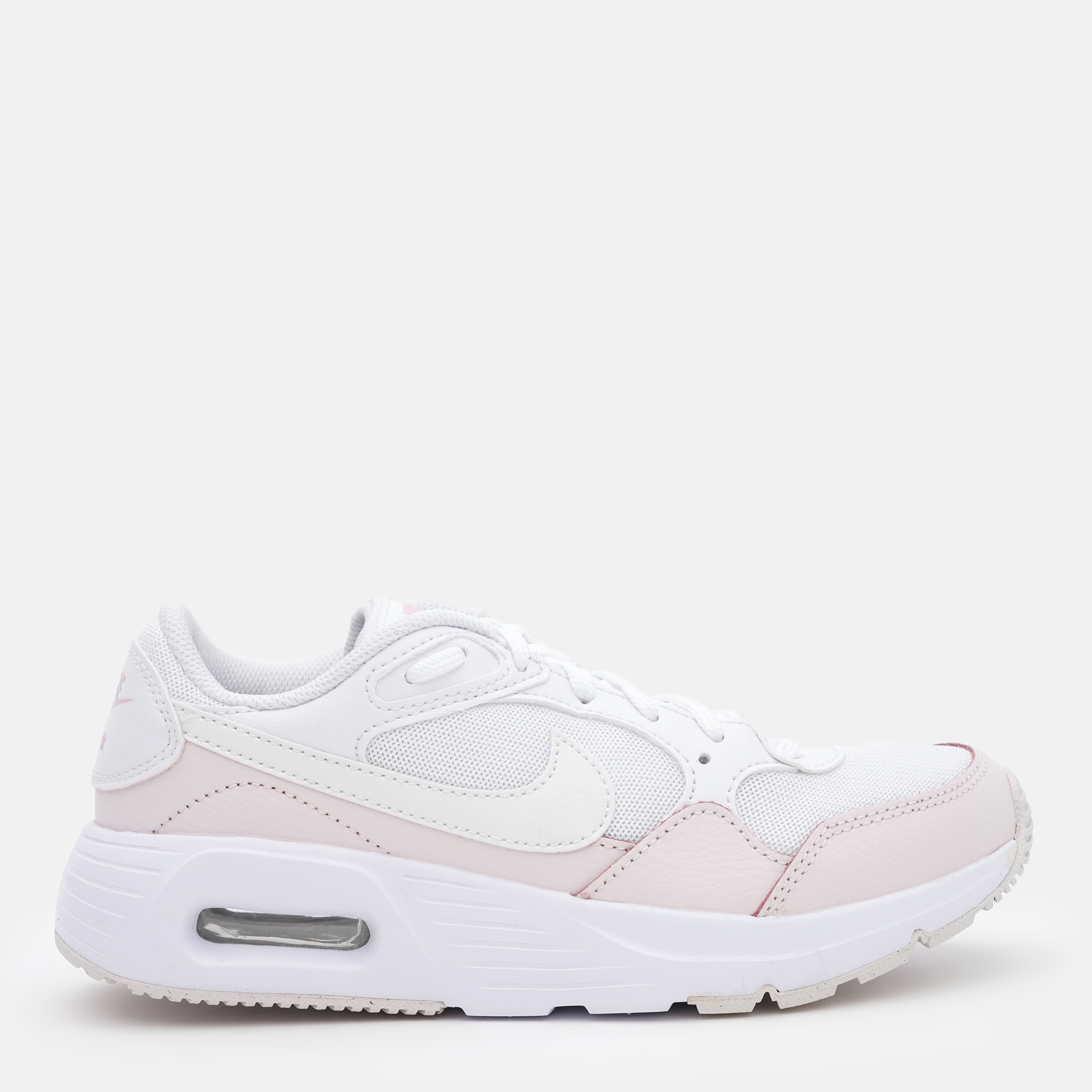 Акція на Підліткові кросівки для дівчинки Nike Air Max SC CZ5358-115 38 Білі від Rozetka