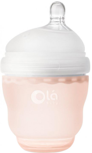 

Детская силиконовая антиколиковая бутылочка Olababy GentleBottle Coral Оранжевый 120 мл (80430)