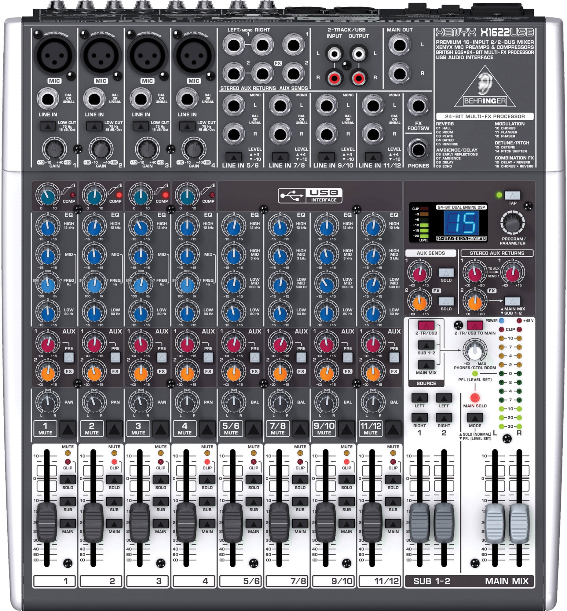 

Behringer Xenyx X1622USB