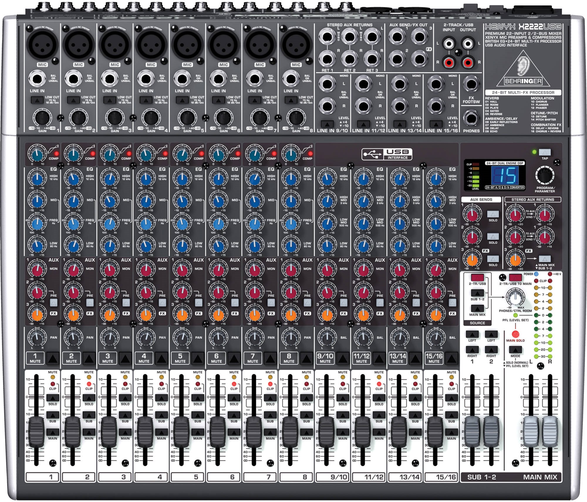 

Behringer Xenyx X2222USB