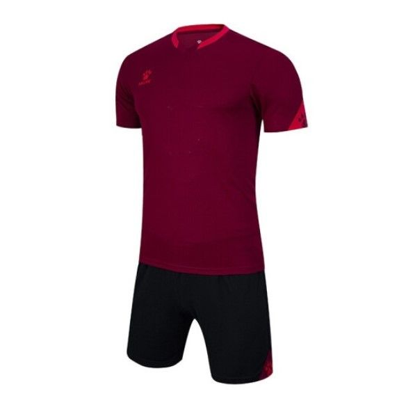 

Комплект футбольной формы Kelme GIRONA бордово-черный 3XL 3801099.9669