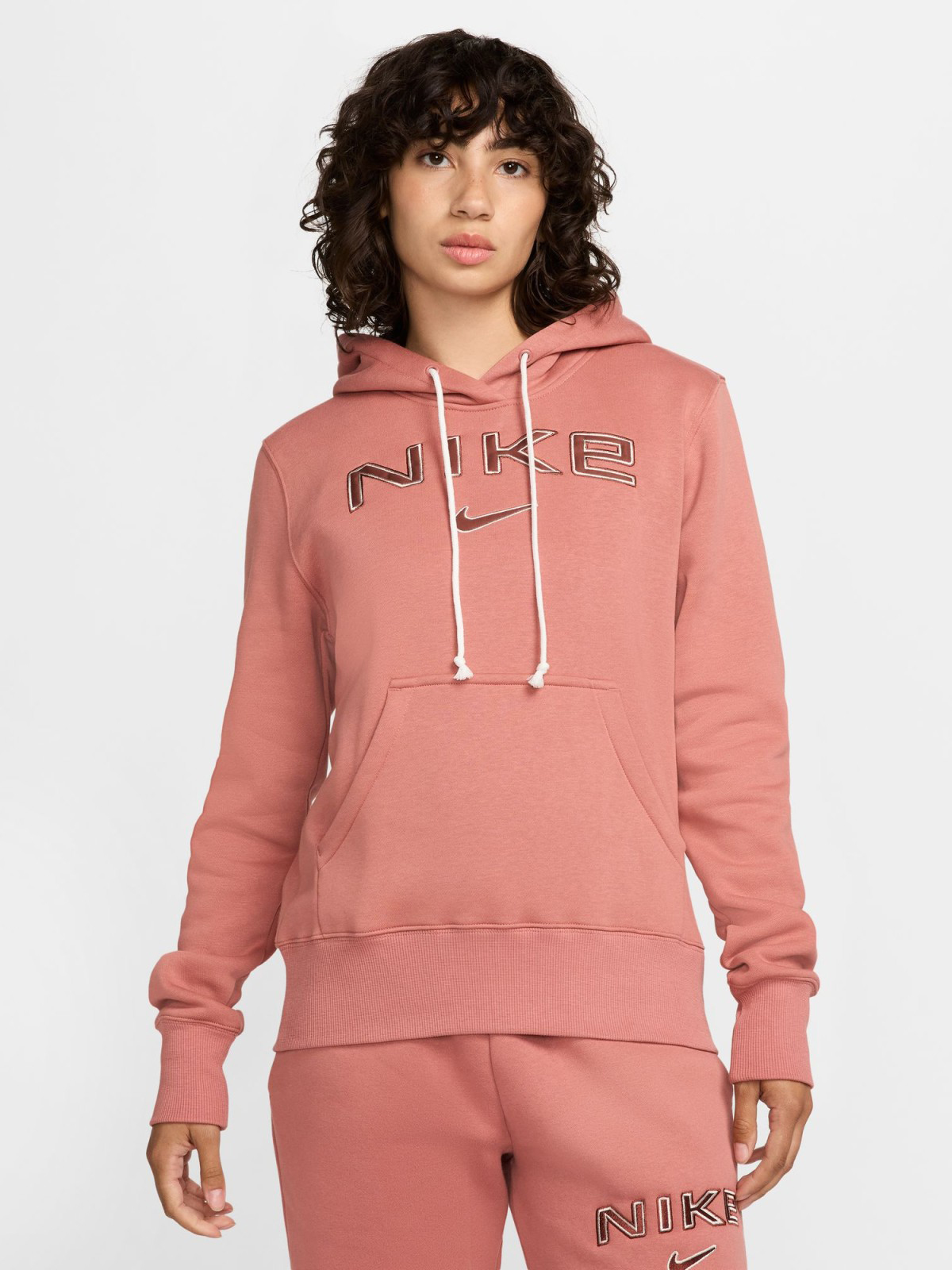 Худі на флісі жіноче Nike W Nsw Phnx Flc Std Po Logo Hdy HM9751-634 M Рожеве від Rozetka на платформі USKIDKA Акція на Худі на флісі жіноче Nike W Nsw Phnx Flc Std Po Logo Hdy HM9751-634 M Рожеве від Rozetka