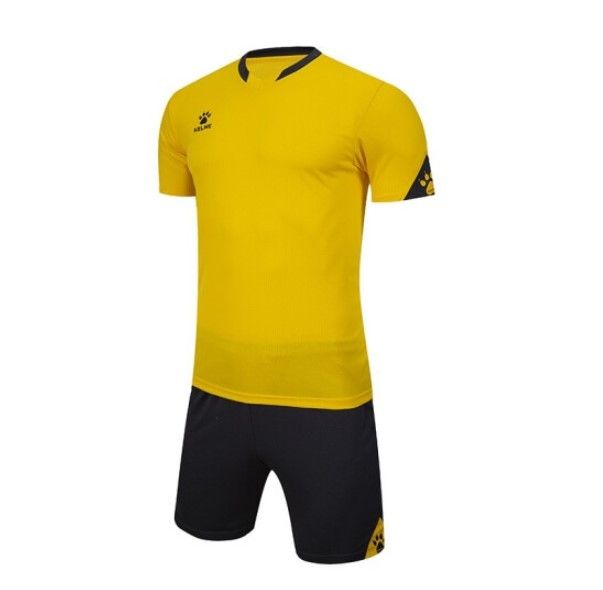 

Комплект футбольной формы Kelme GIRONA темно-серый с желтым M 3801099.9737