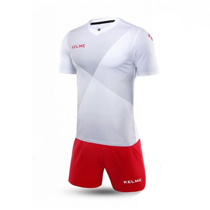 

Комплект футбольной формы Kelme LIGA бело-красный L 3981509.9107