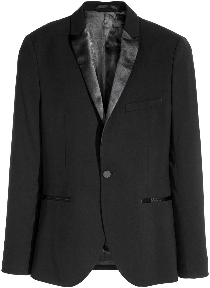 

Пиджак H&M 501-4973666 48 Черный