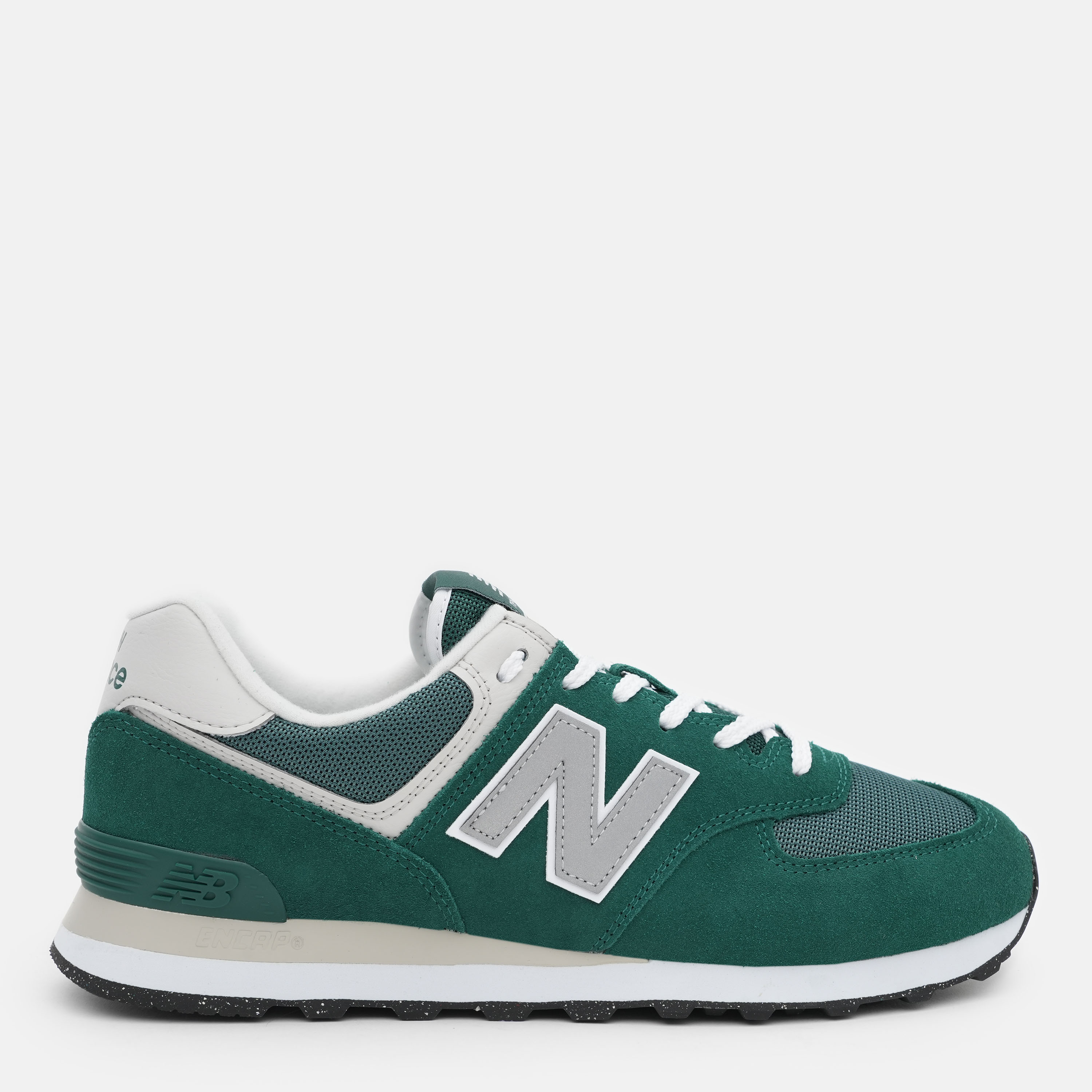 Акція на Чоловічі кросівки New Balance 574 U574ESG 45.5 (11.5US) 29.5 см Зелені від Rozetka