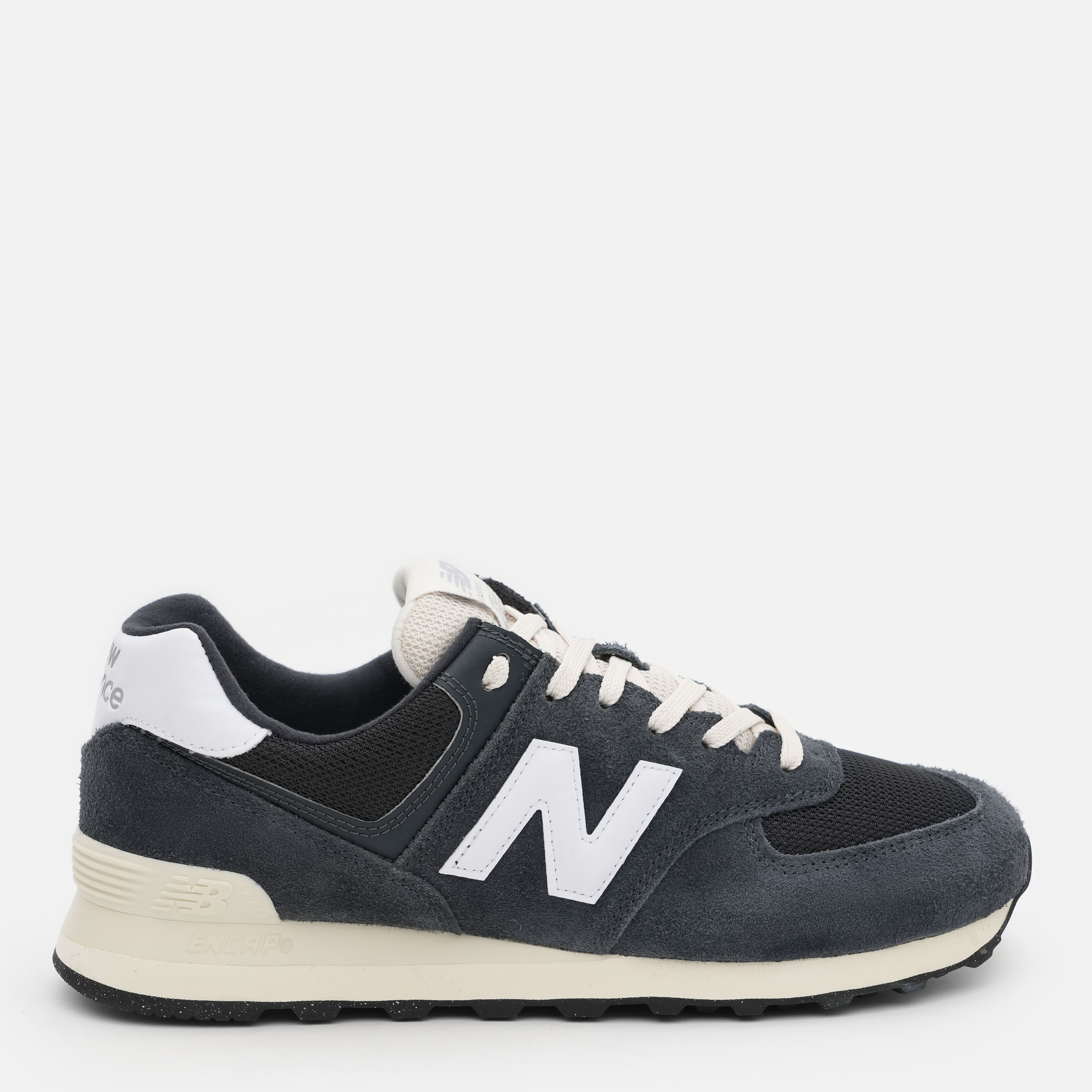 Акція на Чоловічі кросівки New Balance 574 U574RBH 44 (10US) 28 см Чорні від Rozetka