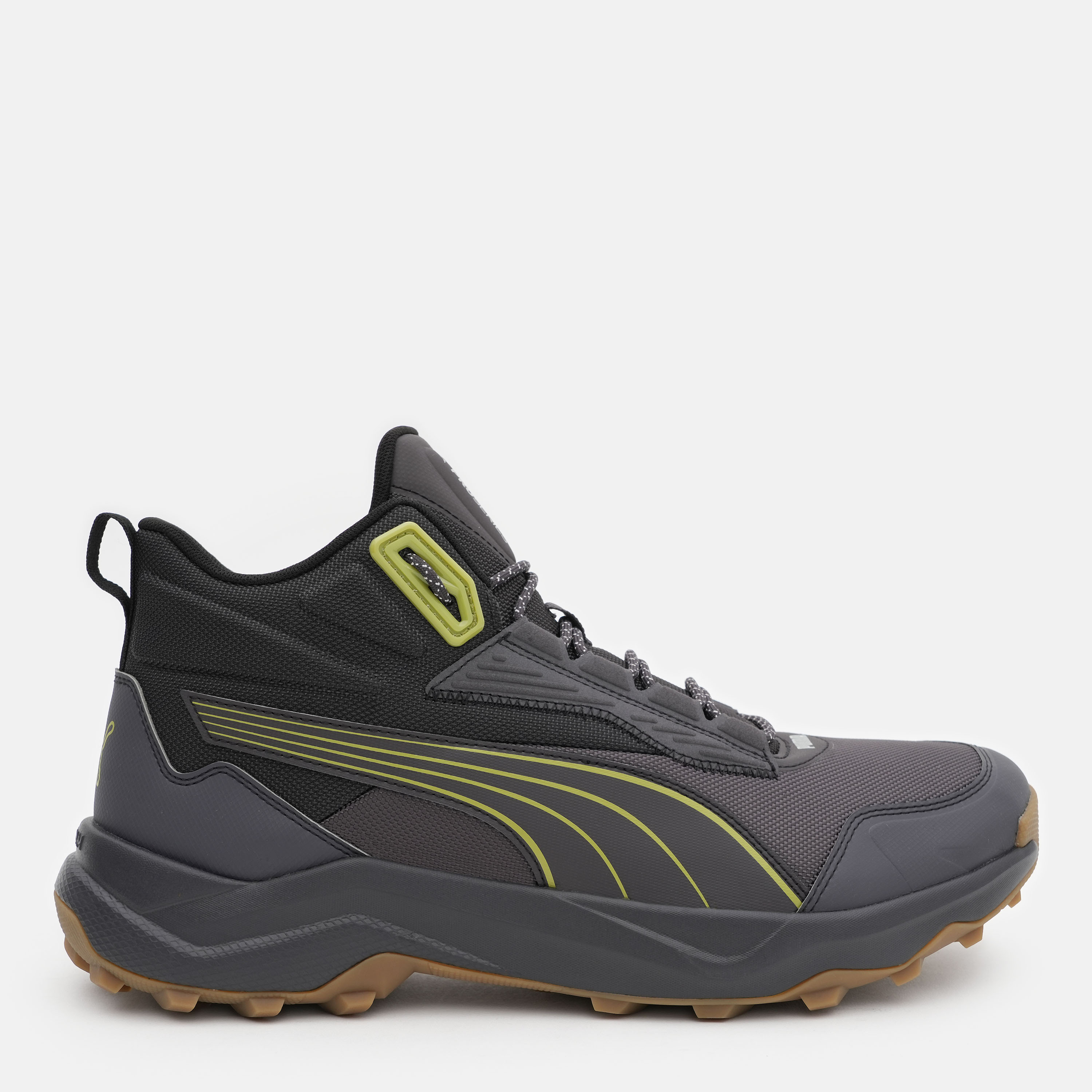 Акція на Чоловічі кросівки для бігу Puma Obstruct Pro Mid 37868905 44.5 (10UK) 29 см Dark Coal-Gum-Kiwi Green від Rozetka