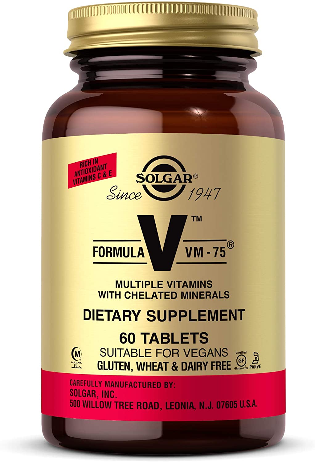 

Витамины Solgar Formula V VM-75 60 таблеток (4384303063)