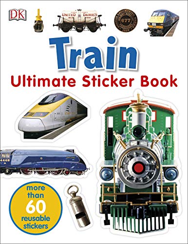 

Книга з наліпками Ultimate Sticker Book: Train - Various - 9781405314510