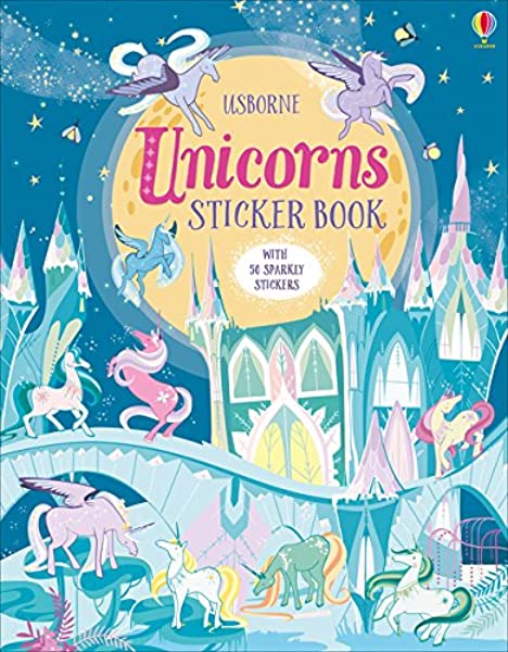 

Книга з наліпками Unicorns Sticker Book - Fiona Watt - 9781474940979