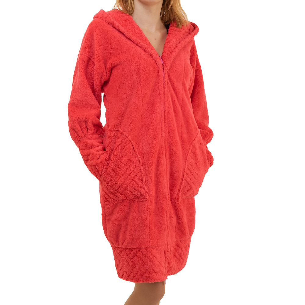 

Женский халат (SS128-1) Soft show collection М Розовый 000146293