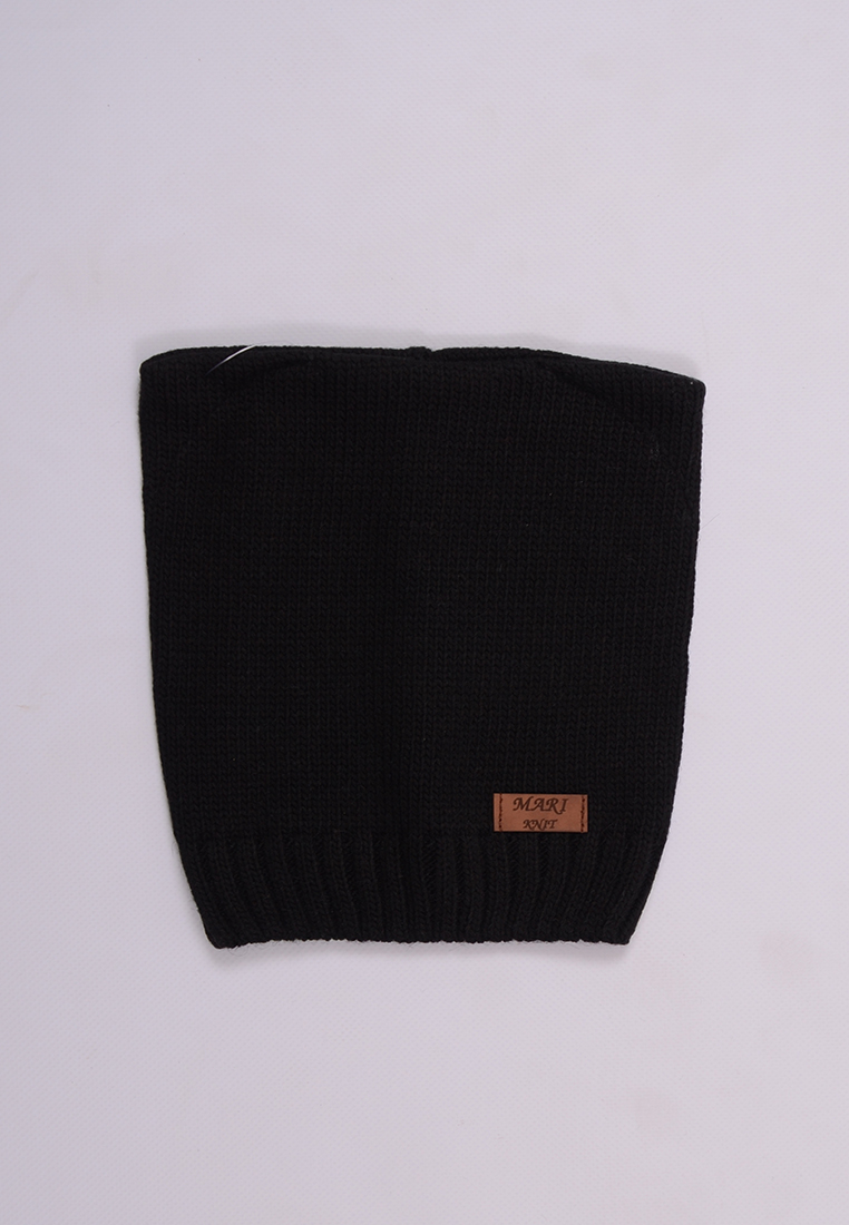

Зимняя шапка для девочки Mari-Knit 0806 р50 48см черный 57147