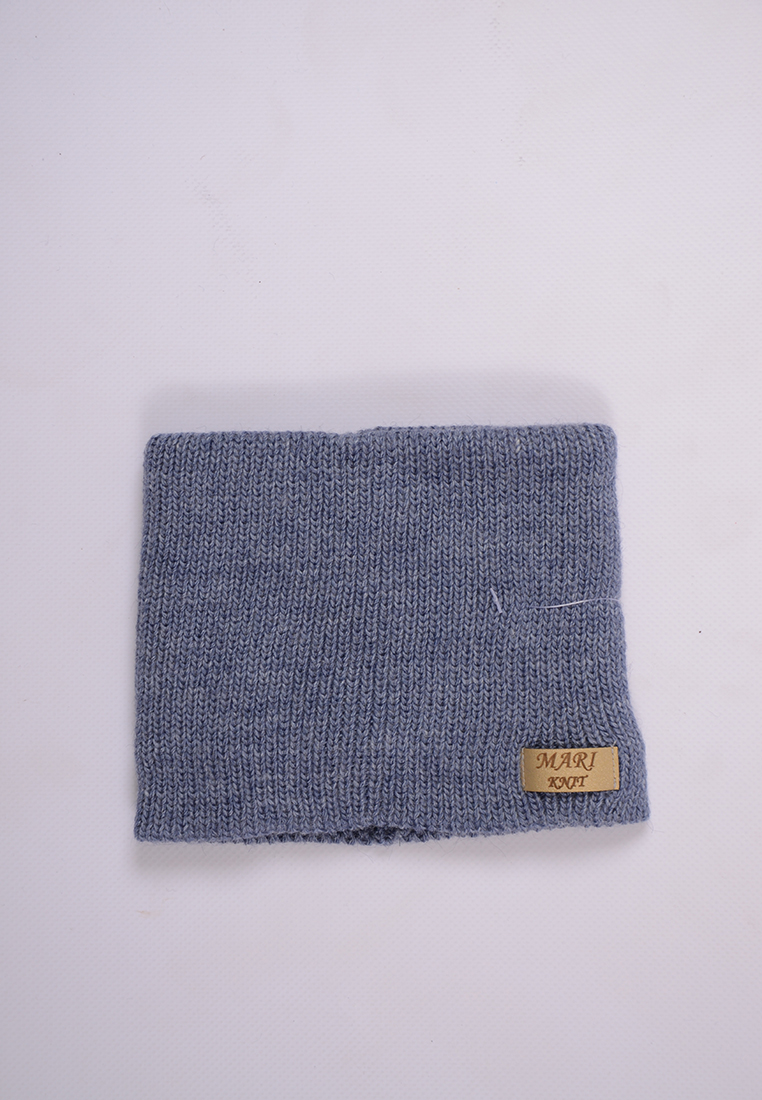 

Демисезонный бафф для девочки Mari-Knit 0825-02 47 темно-синий 57141
