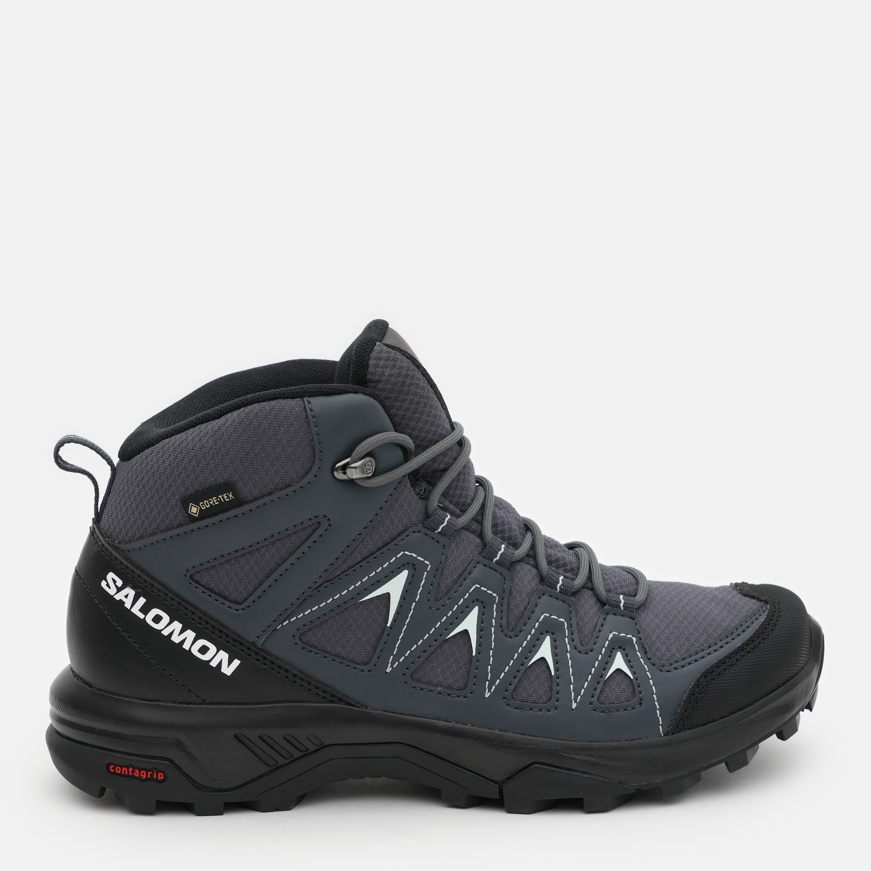 Акція на Жіночі черевики низькі з Gore-Tex Salomon X Braze Mid Gtx L47181100 38 (6.5US) 24 см Чорні від Rozetka