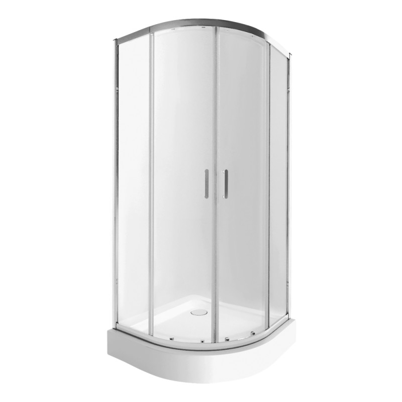 

Душевая кабина Qtap Taurus 90х90 см CRM1099AC6 Clear с поддоном Uniarc 309915