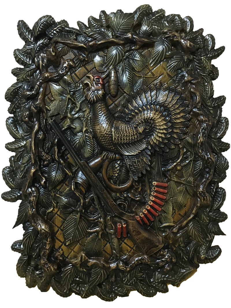 

Панно настінне дерев'яне WoodArt v0003