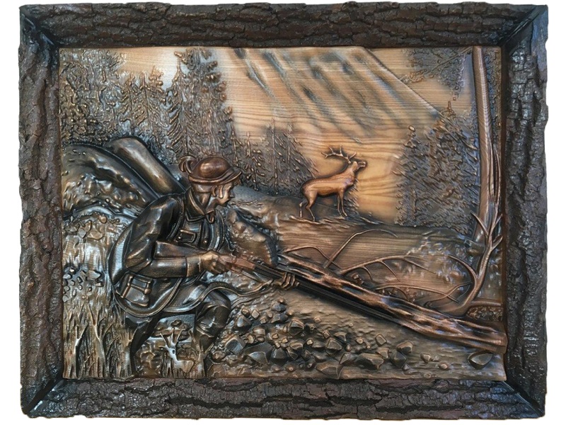 

Панно настінне дерев'яне WoodArt v0025