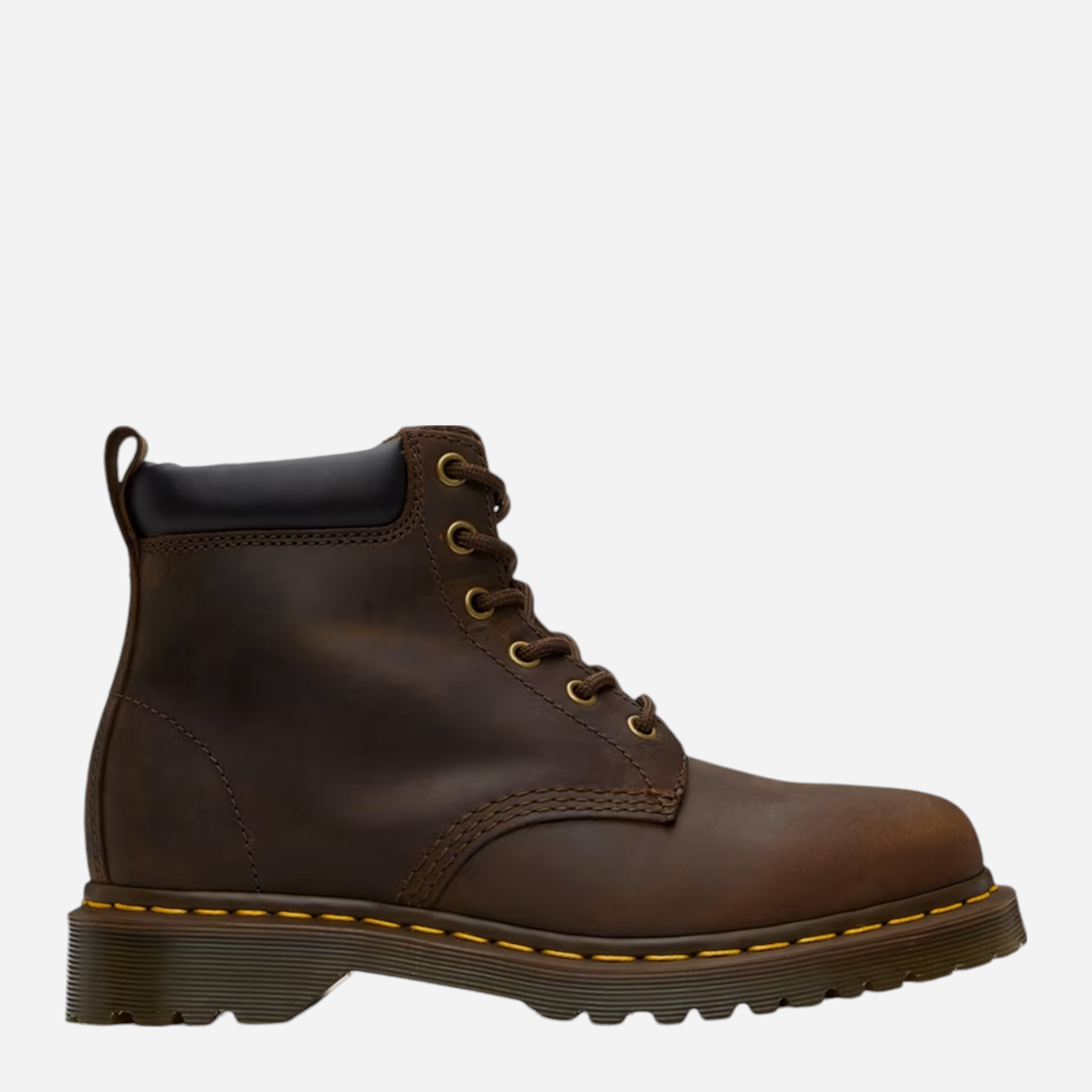 Акція на Чоловічі черевики Dr. Martens Gaucho Crazy Horse 24282207 43 Темно-коричневі від Rozetka