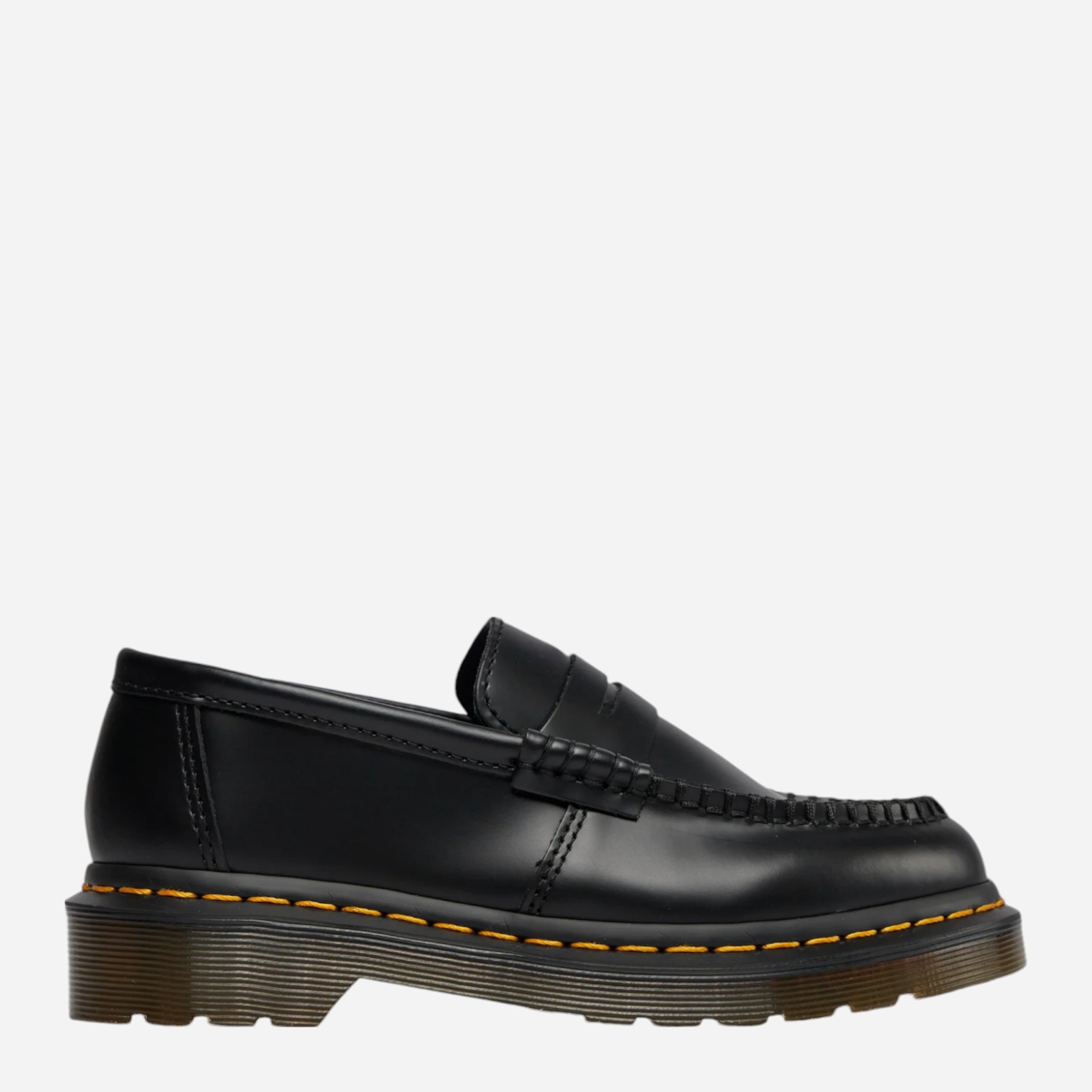 Акція на Жіночі лофери зі шкіри Dr. Martens Penton 30980001 38 Чорні від Rozetka