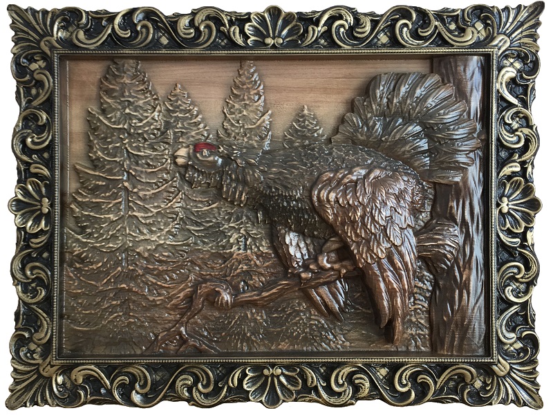 

Панно настінне дерев'яне WoodArt v0061