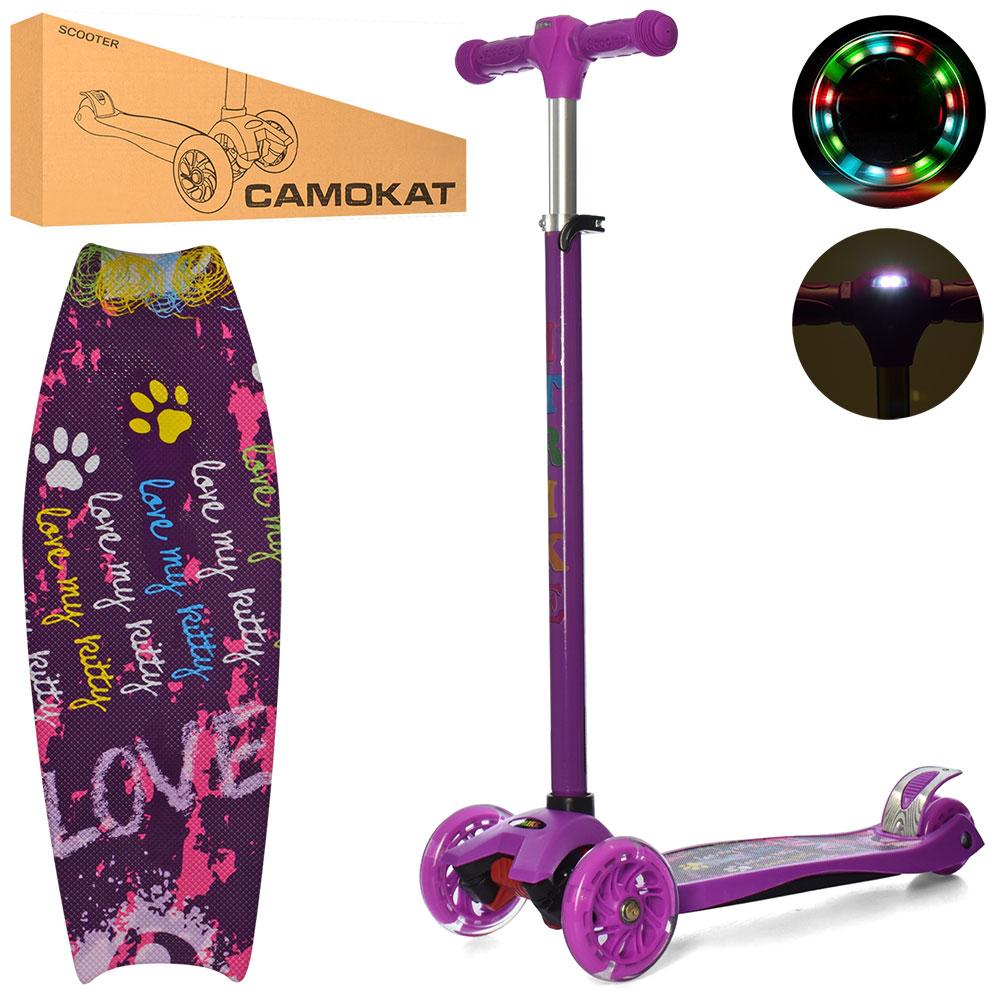 

Самокат JR 3-055-V-L MAXI фиолетовый iTrike