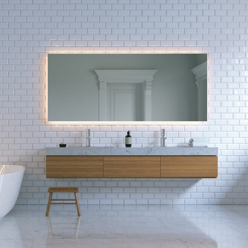 

Зеркало с подсветкой амбилайт Spark-decor Fantom 1000х2000