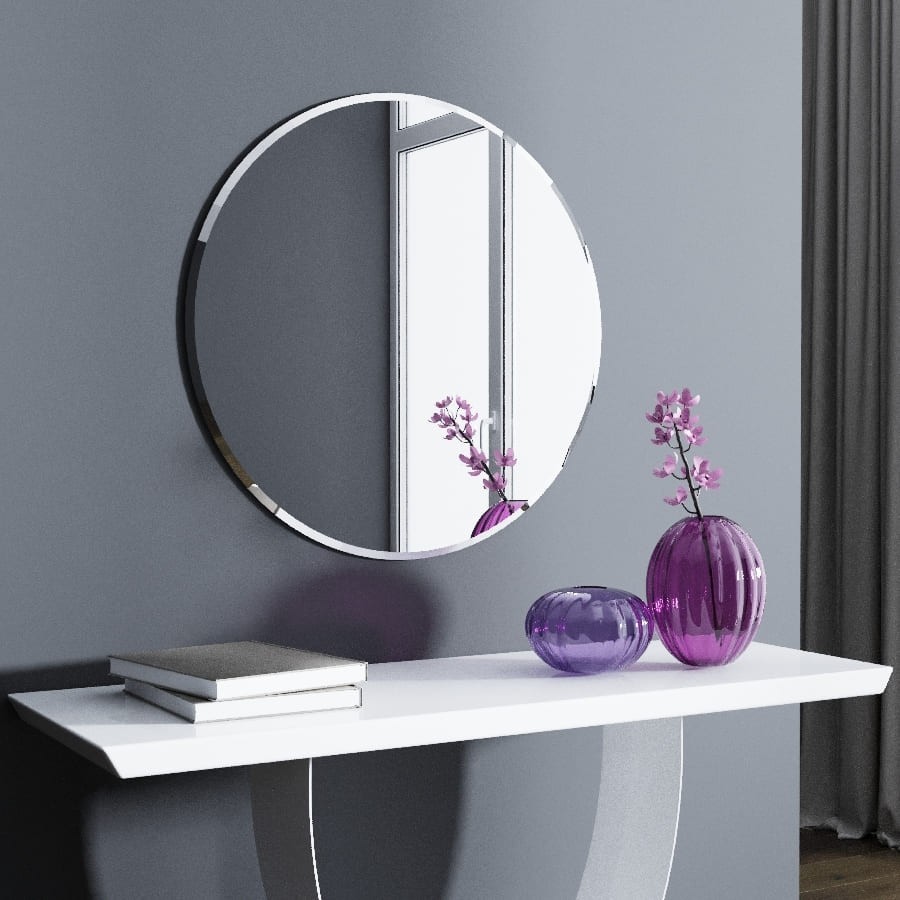 

Круглое зеркало с фацетом Spark-decor Solo с фацетом 800