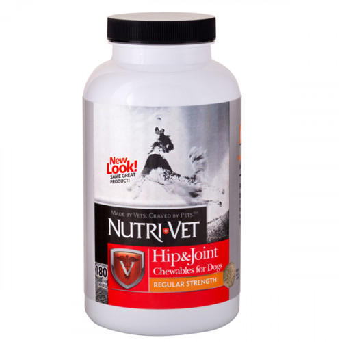 

Таблетки Nutri-Vet Hip & Joint Regular для связкок и суставов, для взрослых собак всех пород, 75 табл