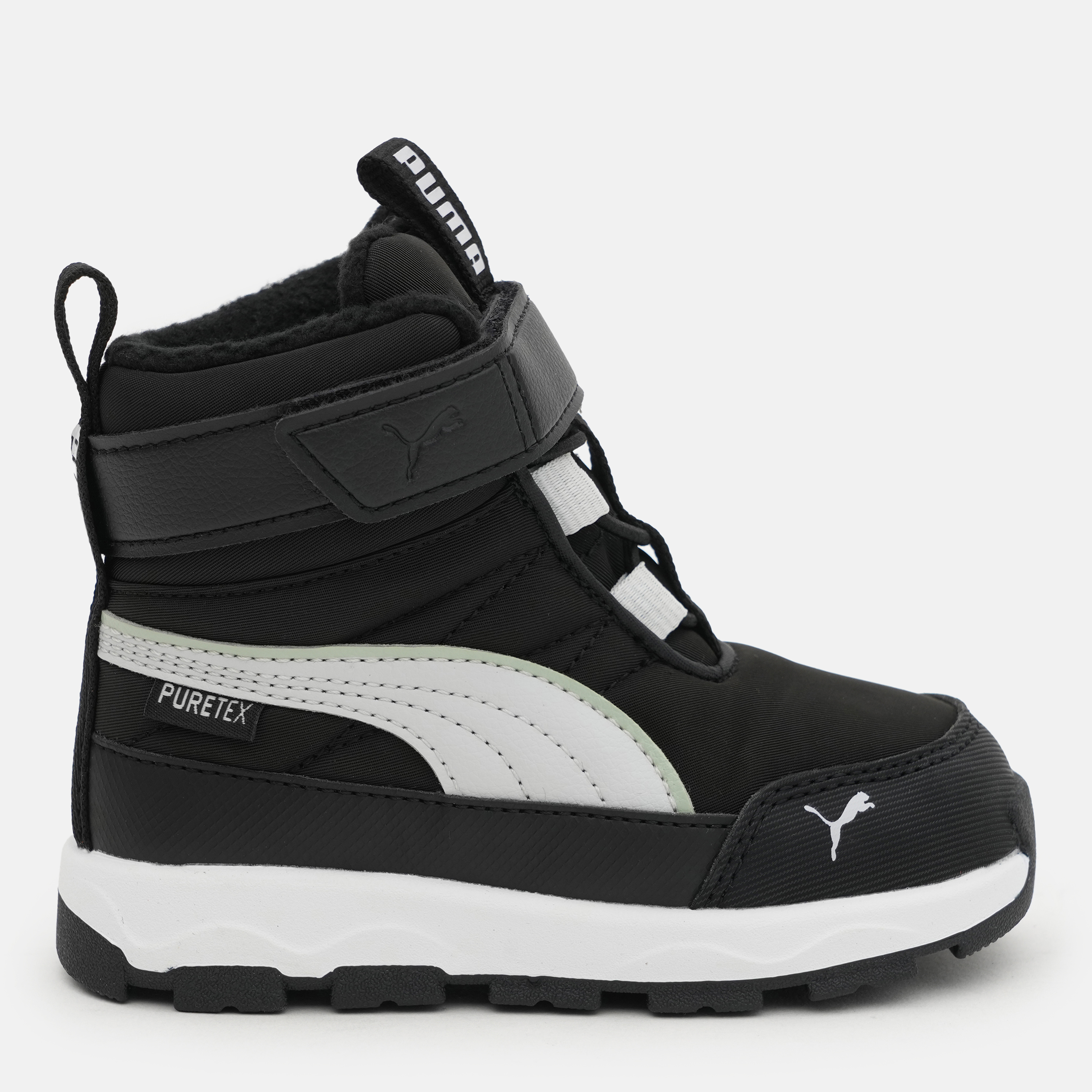 Акція на Дитячі зимові черевики для хлопчика Puma 39265002 23 Puma Black-Ash Gray-Puma White від Rozetka