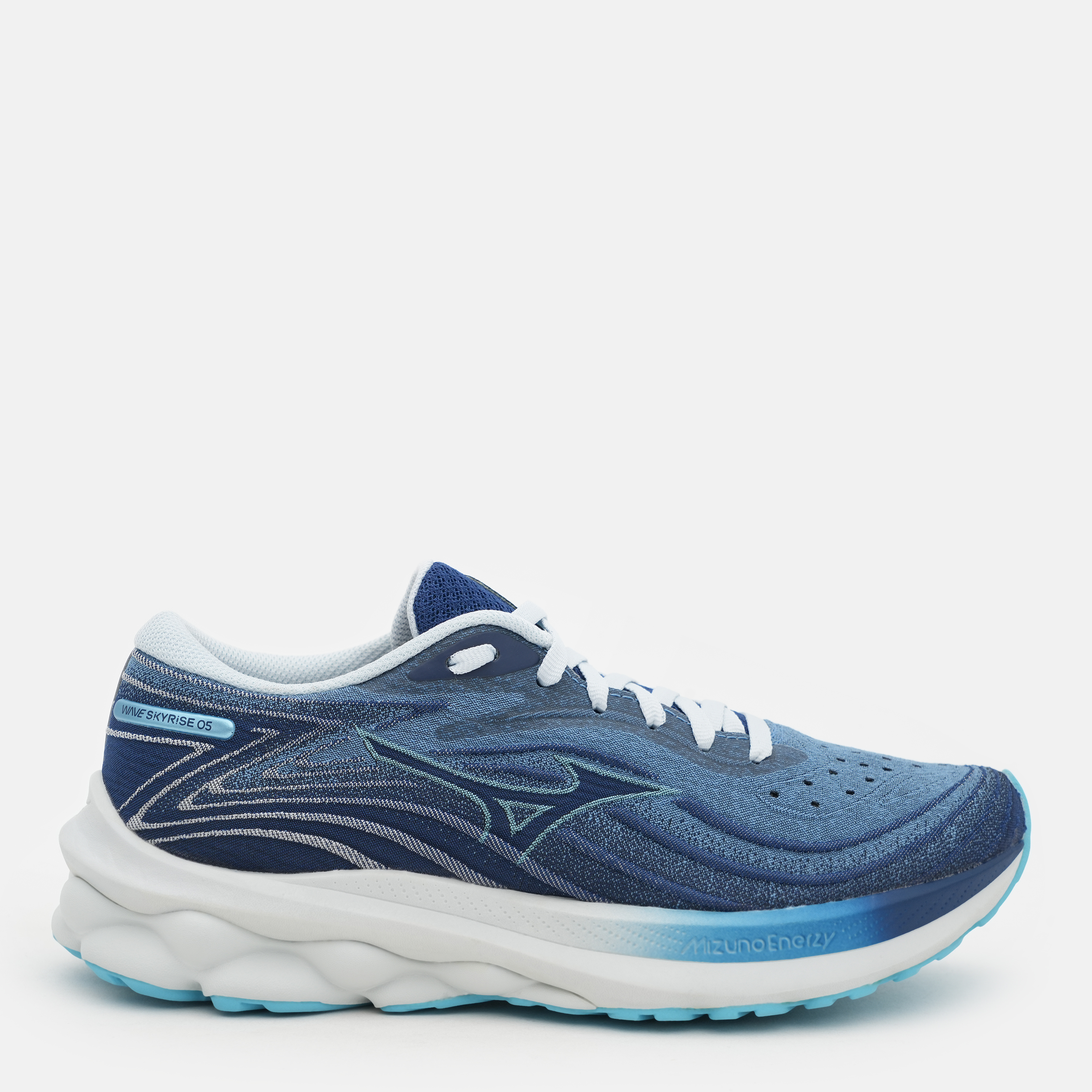 Акція на Жіночі кросівки для бігу Mizuno Wave Skyrise 5 J1GD240971 40 (6.5UK) 25.5 см Parisian Blue/River Blue/Estate Blue від Rozetka