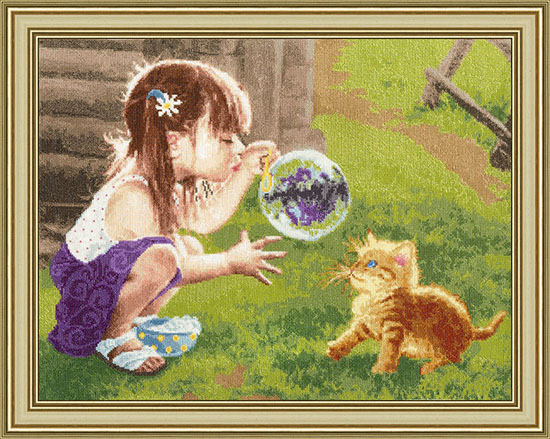 

Набор для вышивания Золотое руно Забавная игра (ЧМ-069)