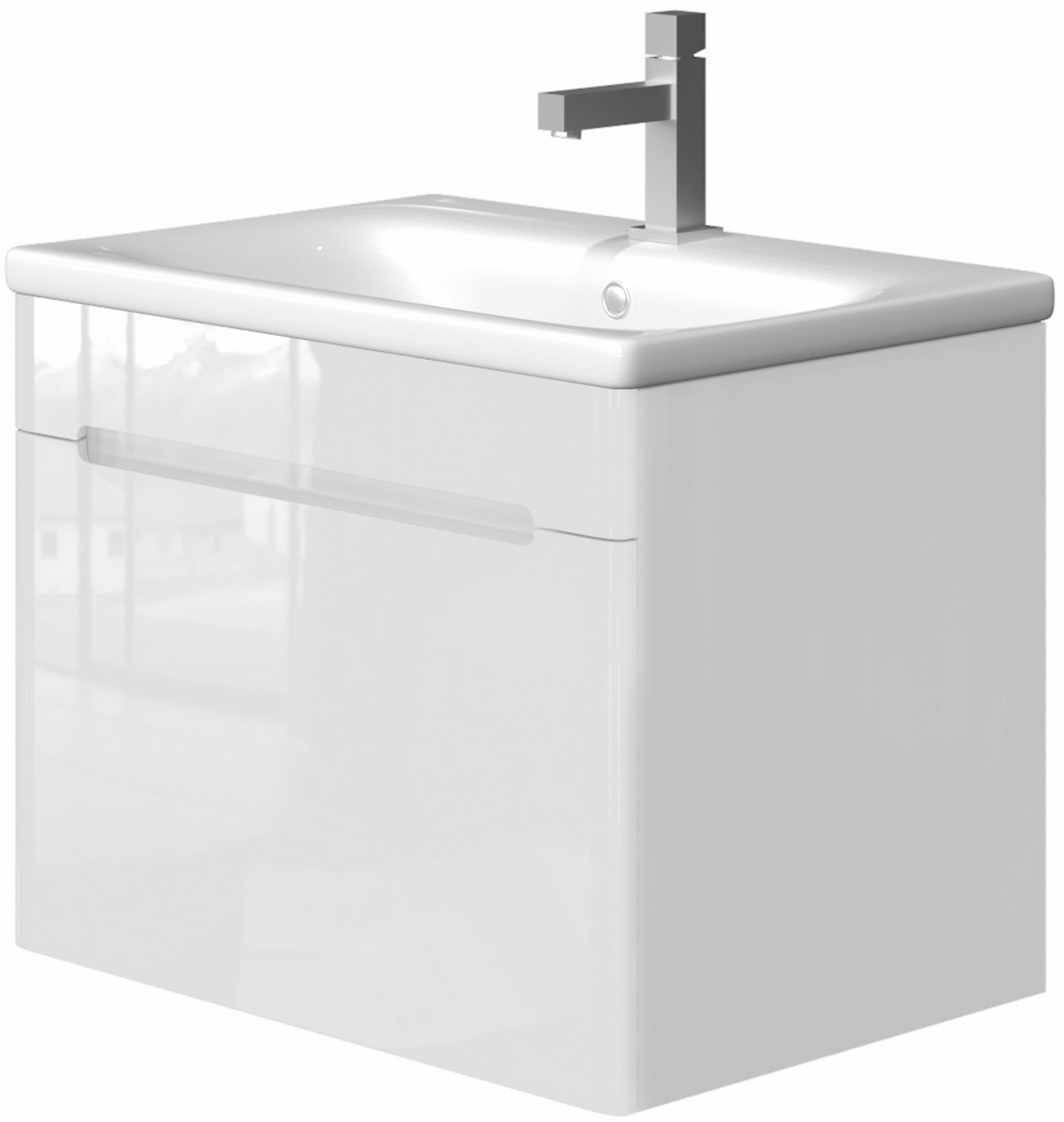 

Тумба Juventa TIVOLI TV-65 white с умывальником Soft 65