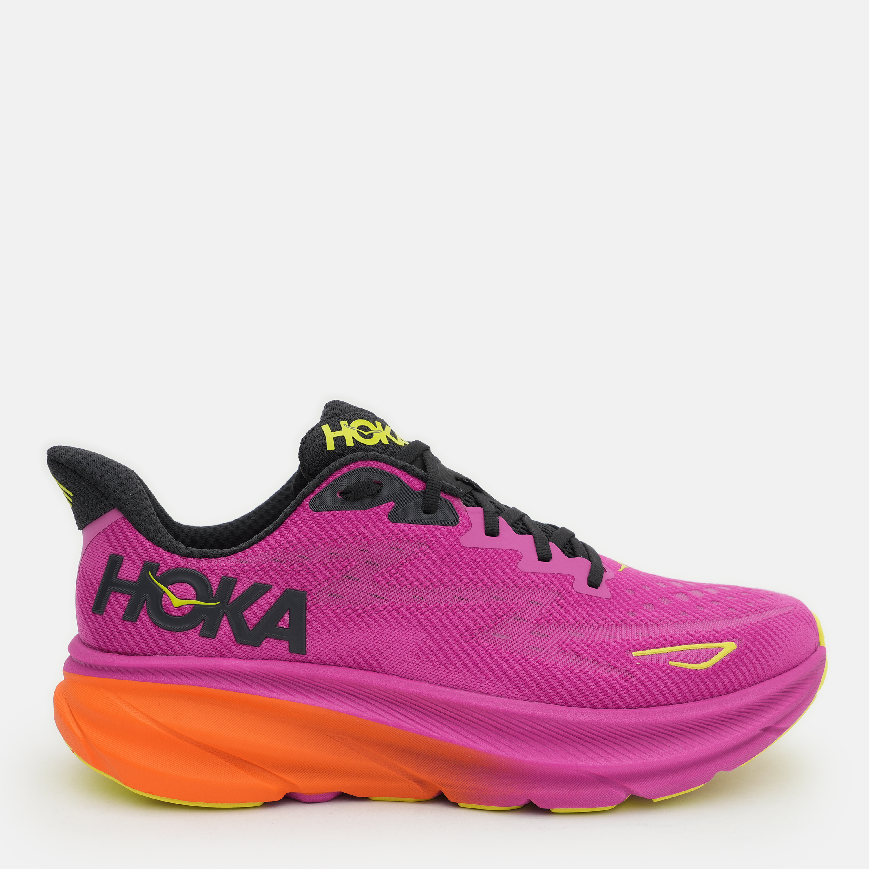 Акція на Чоловічі кросівки для бігу HOKA ONE ONE M Clifton 9 1127895-FCK 41.5 (8US) 26 см Рожеві від Rozetka